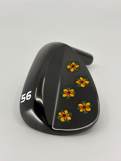 Toura Golf A-SPEC Black Customized by M.H. Custom Golf: Flowers